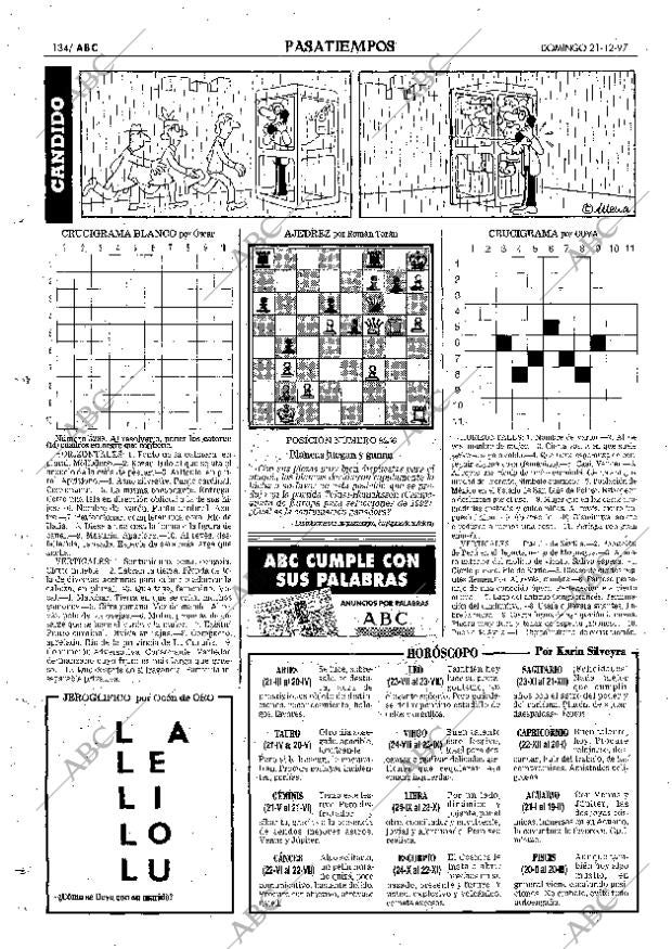 ABC MADRID 21-12-1997 página 134
