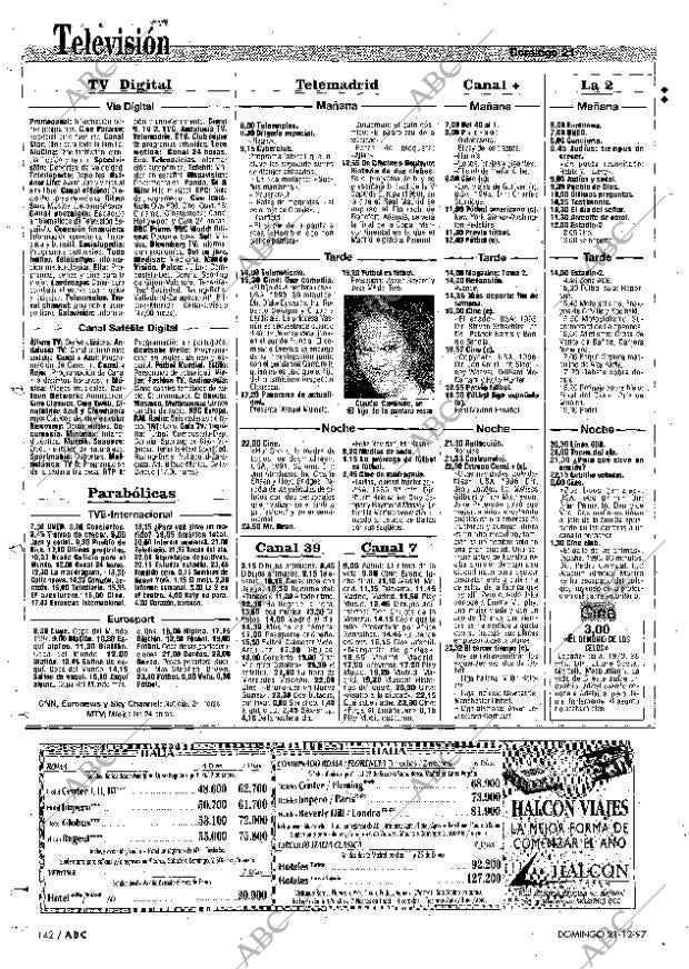 ABC MADRID 21-12-1997 página 142