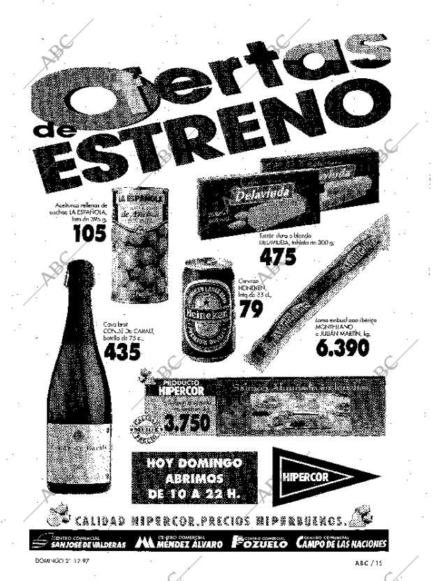 ABC MADRID 21-12-1997 página 15