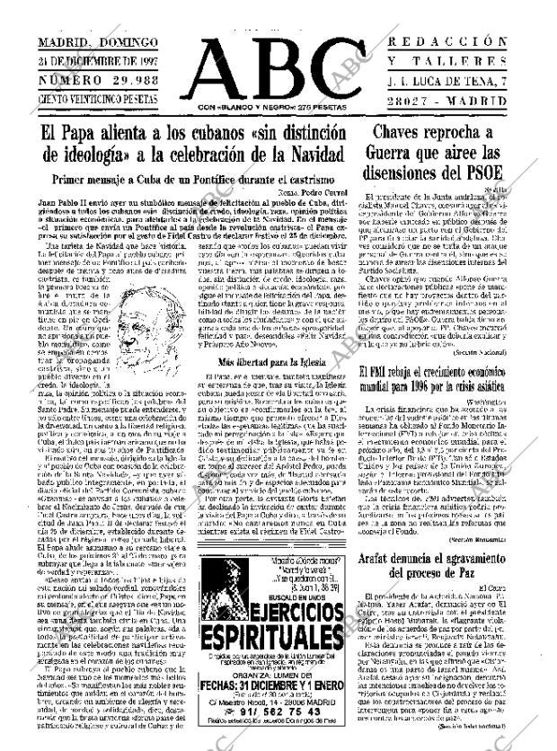 ABC MADRID 21-12-1997 página 19