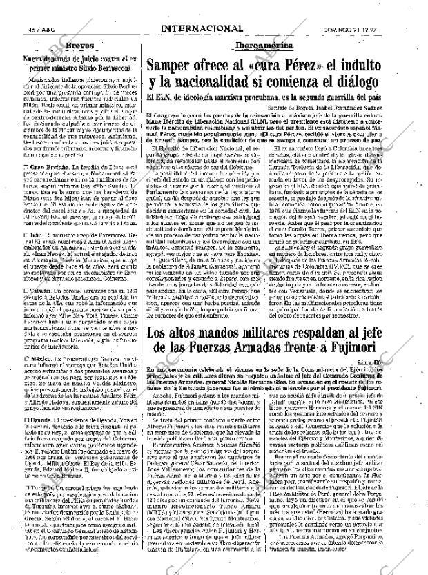 ABC MADRID 21-12-1997 página 46