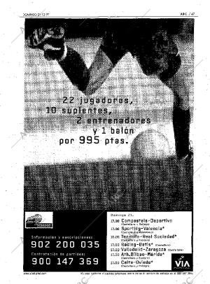 ABC MADRID 21-12-1997 página 47