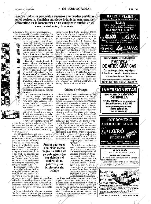 ABC MADRID 21-12-1997 página 49
