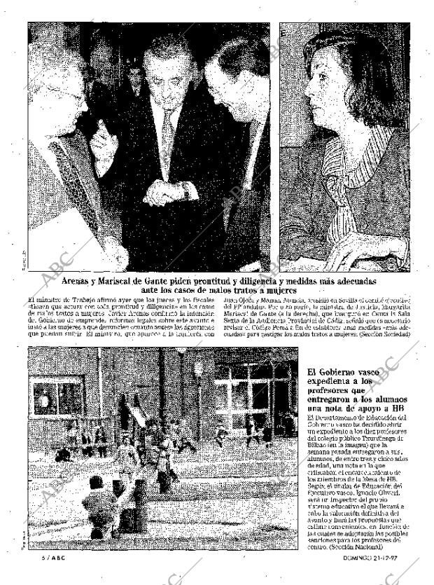 ABC MADRID 21-12-1997 página 6