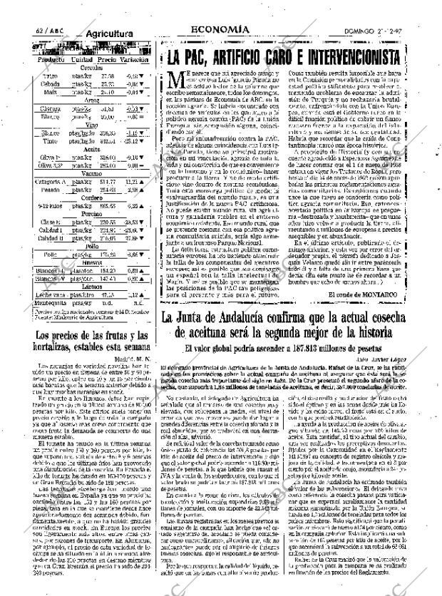 ABC MADRID 21-12-1997 página 62