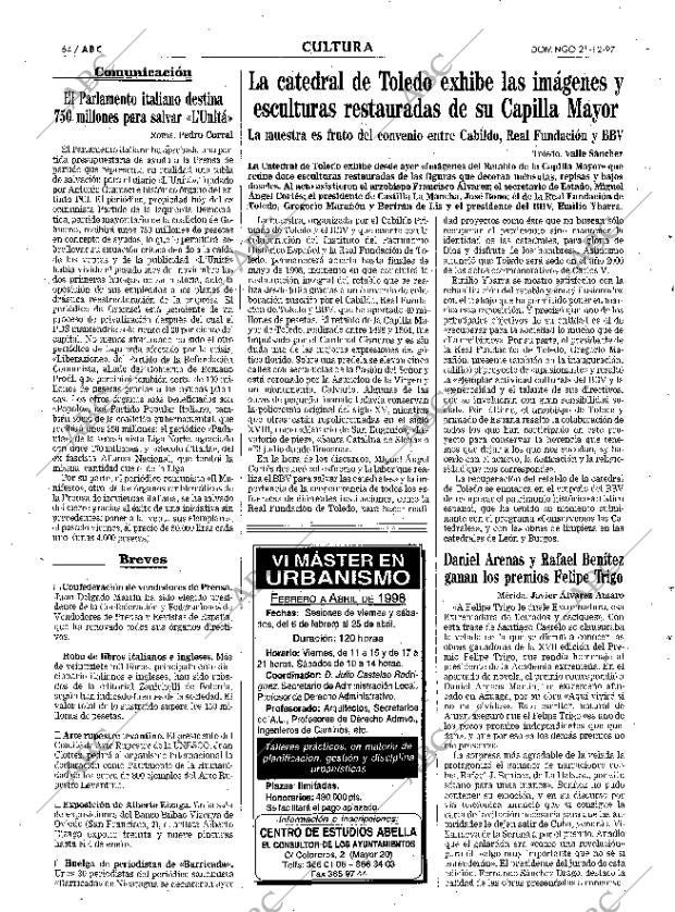 ABC MADRID 21-12-1997 página 64