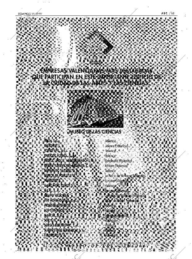 ABC MADRID 21-12-1997 página 65