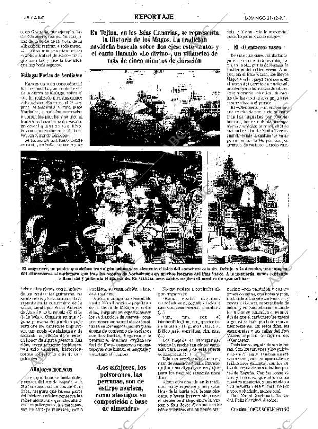 ABC MADRID 21-12-1997 página 68