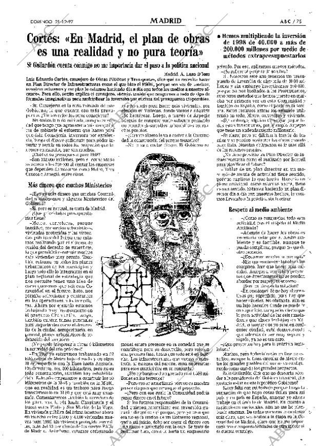 ABC MADRID 21-12-1997 página 75