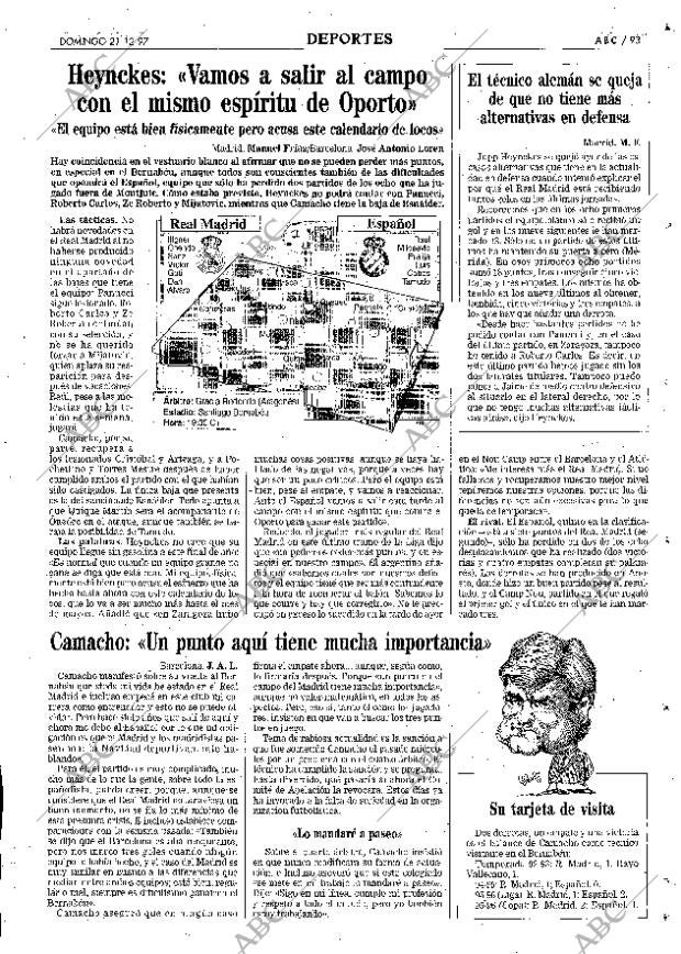 ABC MADRID 21-12-1997 página 93