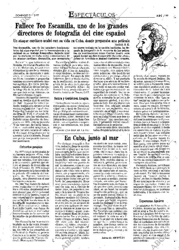 ABC MADRID 21-12-1997 página 99