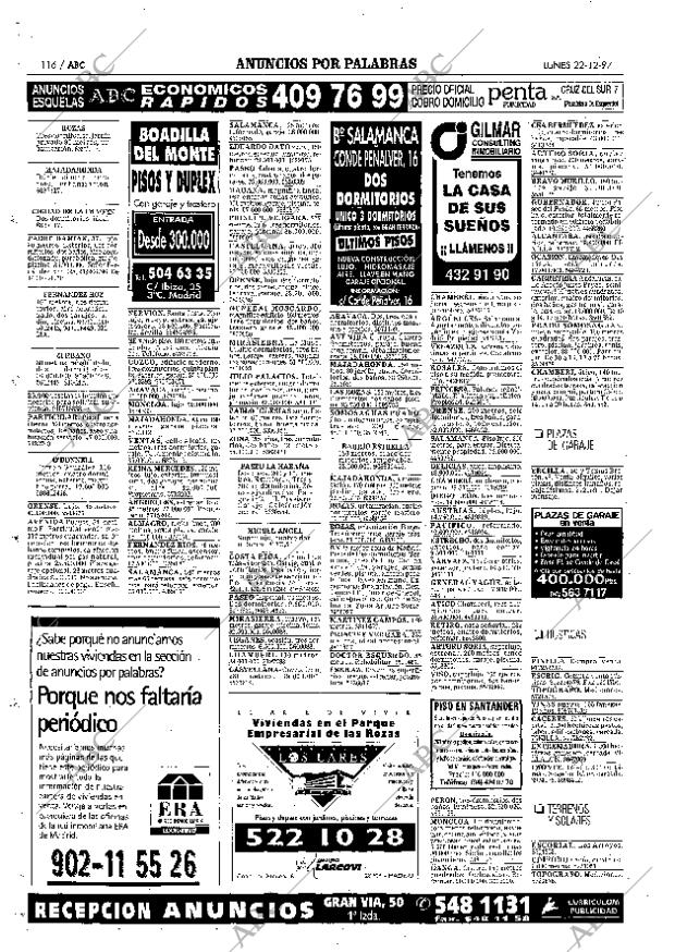 ABC MADRID 22-12-1997 página 116
