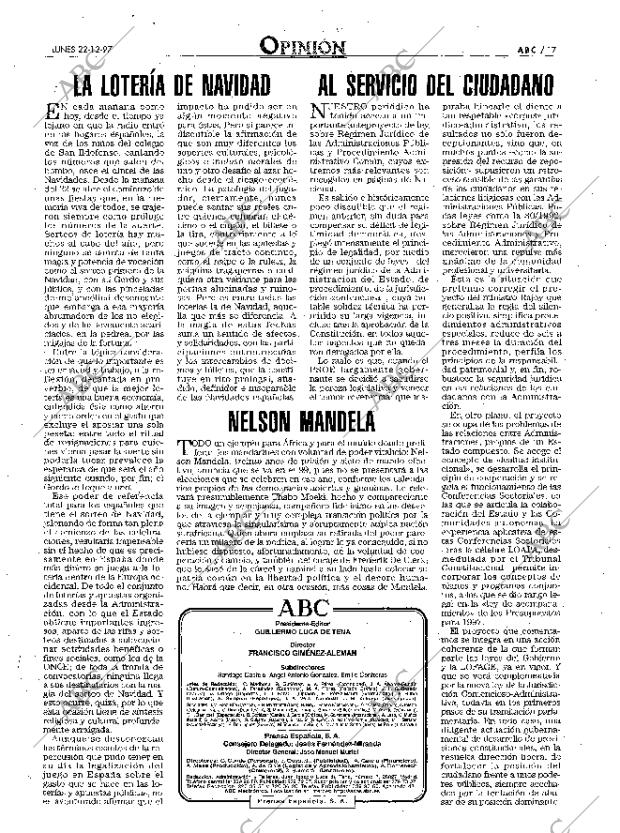 ABC MADRID 22-12-1997 página 17