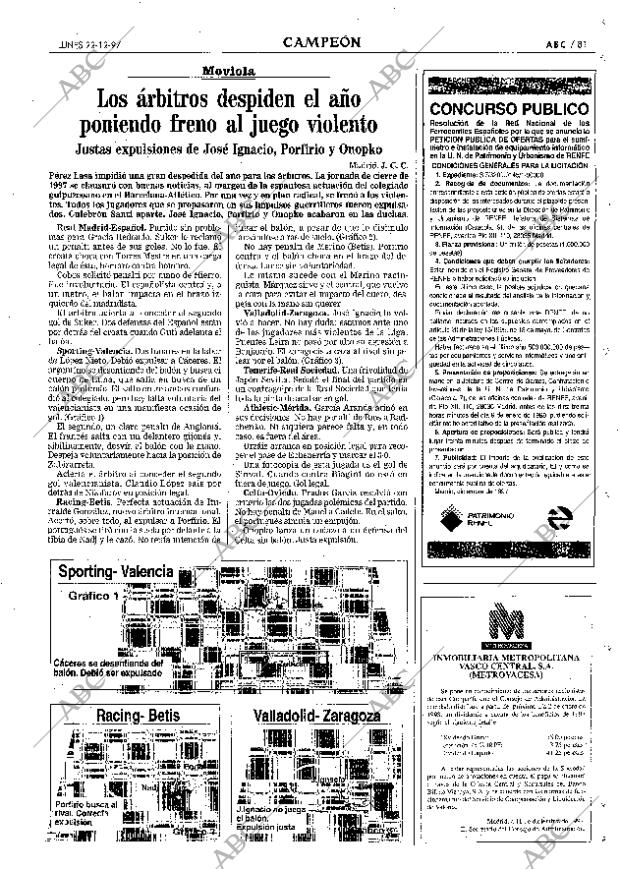 ABC MADRID 22-12-1997 página 81