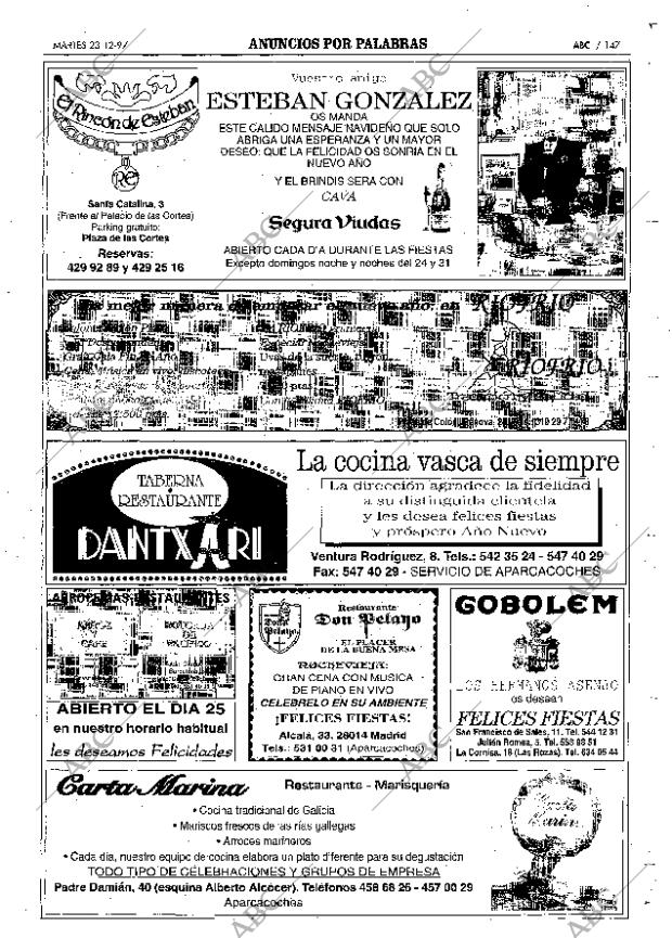 ABC MADRID 23-12-1997 página 147