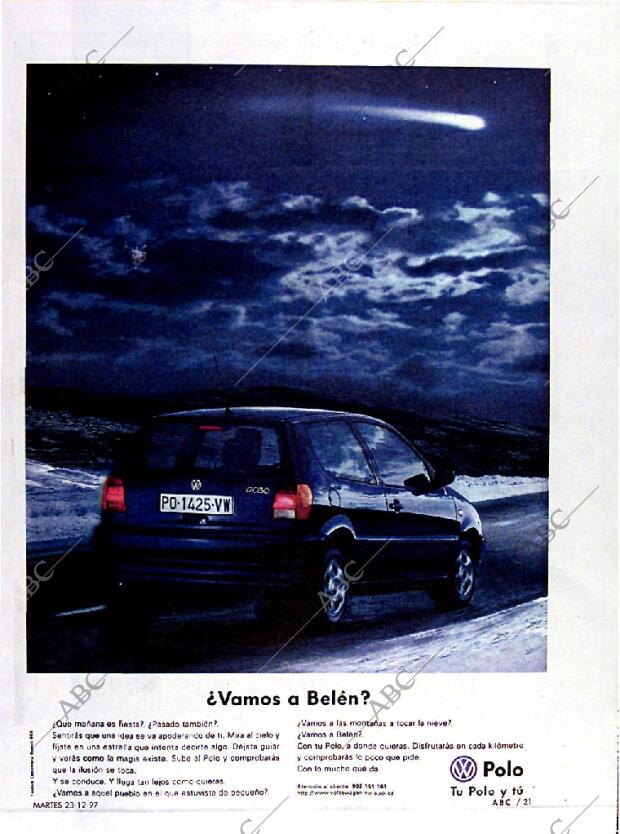 ABC MADRID 23-12-1997 página 21