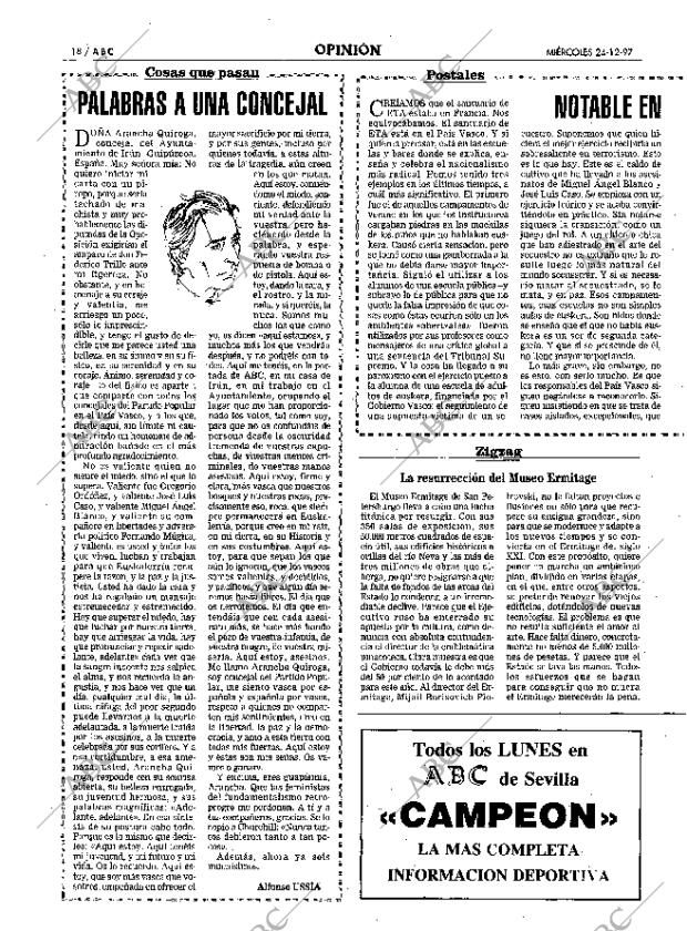 ABC SEVILLA 24-12-1997 página 18