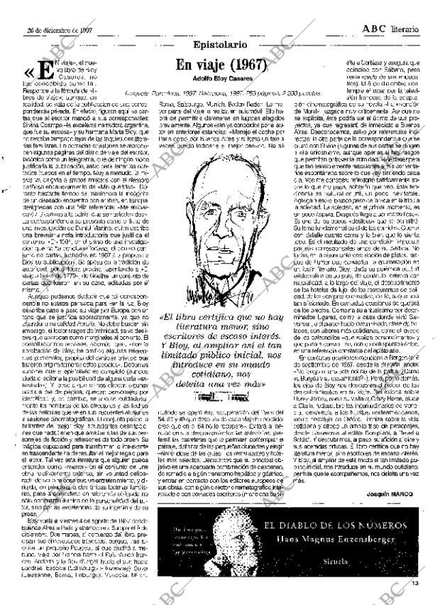 CULTURAL MADRID 26-12-1997 página 13