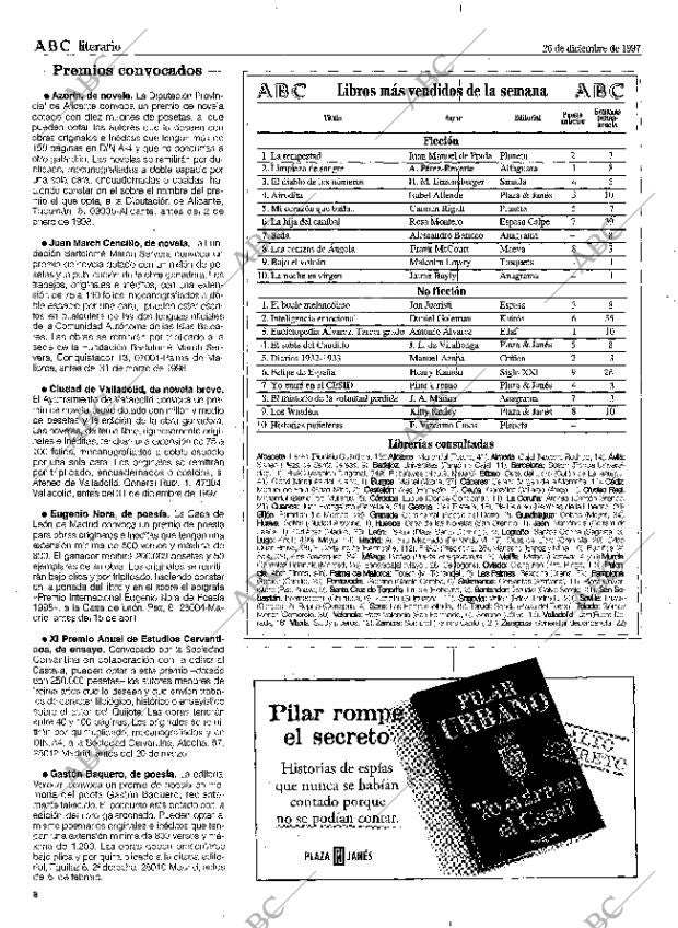 CULTURAL MADRID 26-12-1997 página 8