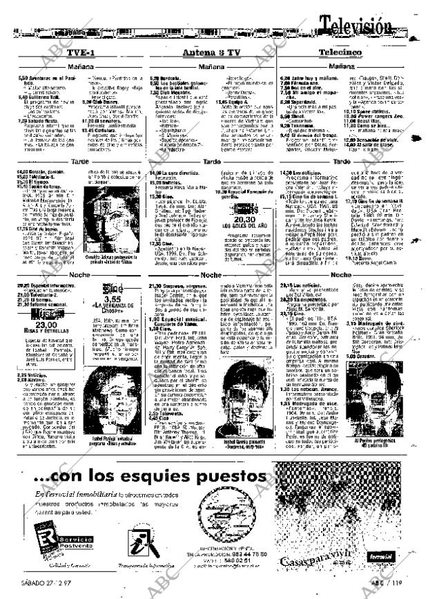 ABC MADRID 27-12-1997 página 119