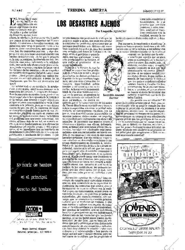 ABC MADRID 27-12-1997 página 50