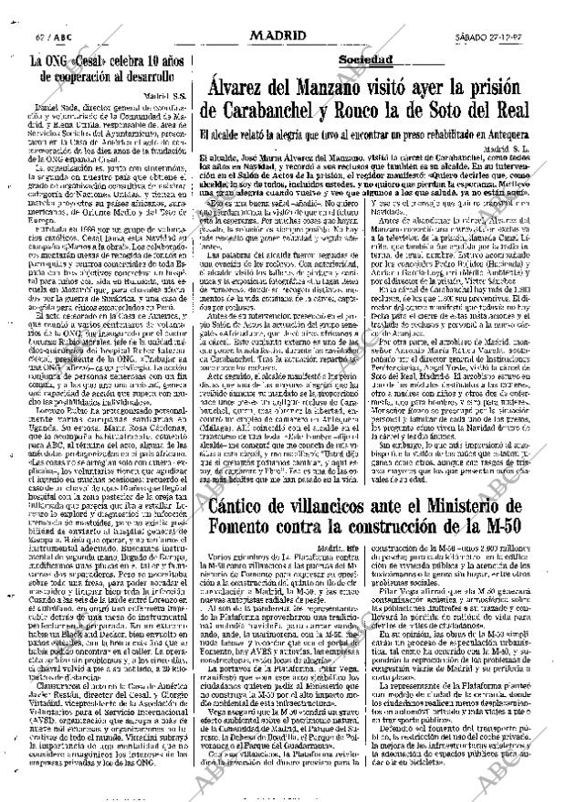 ABC MADRID 27-12-1997 página 62
