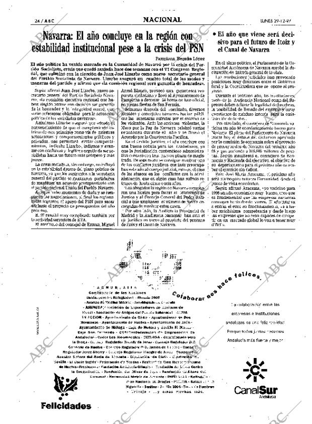 ABC SEVILLA 29-12-1997 página 24