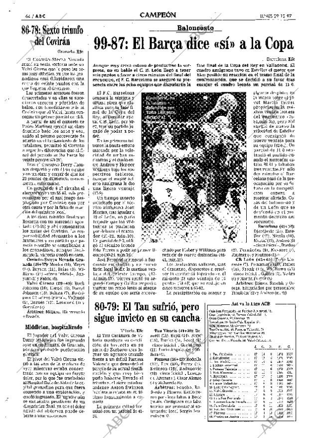ABC SEVILLA 29-12-1997 página 64