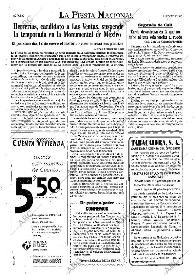 ABC SEVILLA 29-12-1997 página 82