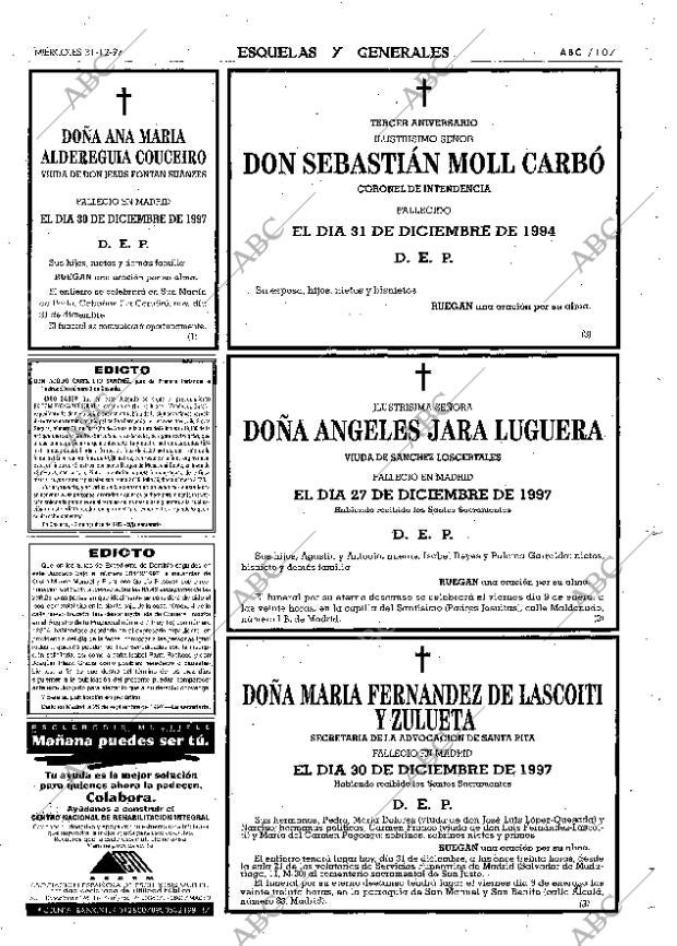 ABC MADRID 31-12-1997 página 107