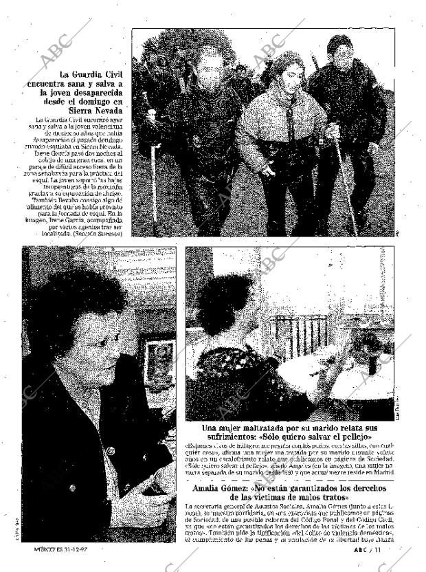 ABC MADRID 31-12-1997 página 11