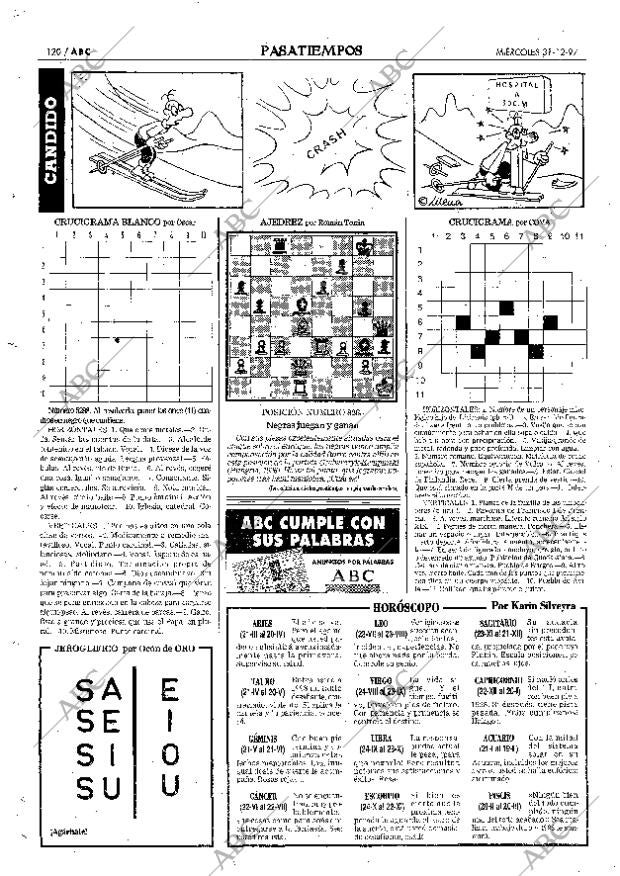 ABC MADRID 31-12-1997 página 120