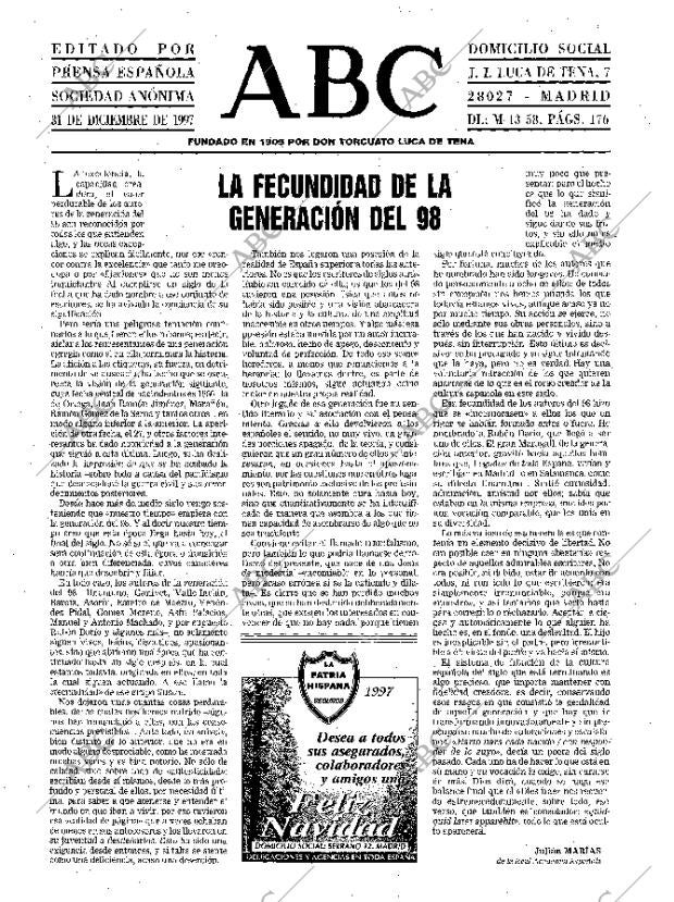 ABC MADRID 31-12-1997 página 3