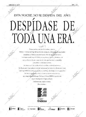 ABC MADRID 31-12-1997 página 41