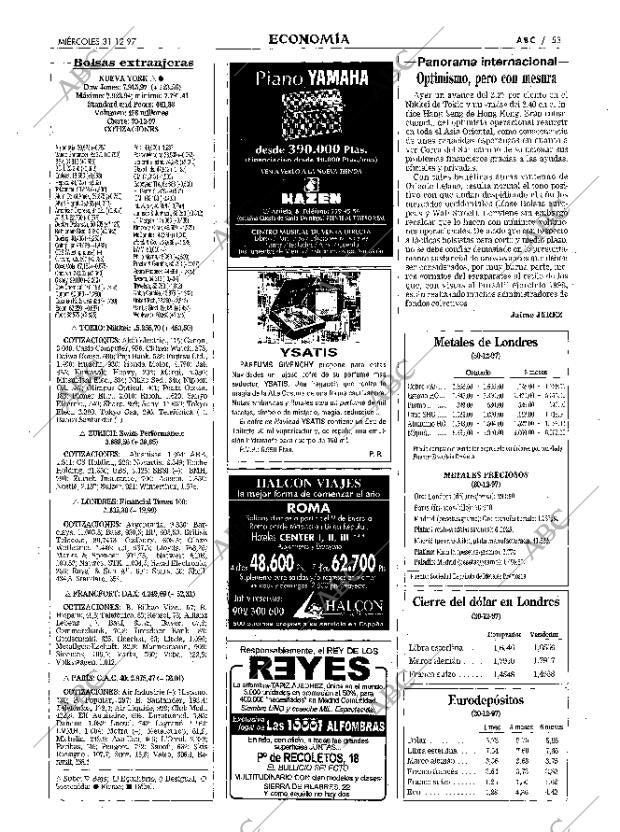 ABC MADRID 31-12-1997 página 53
