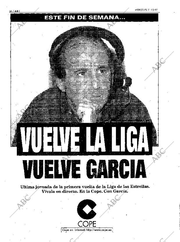 ABC MADRID 31-12-1997 página 58