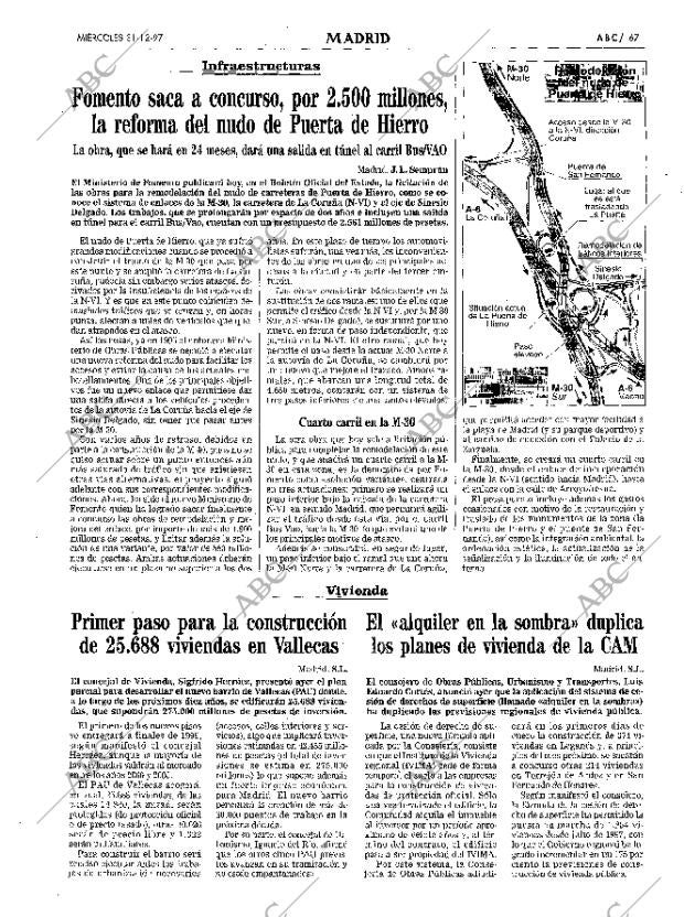 ABC MADRID 31-12-1997 página 67