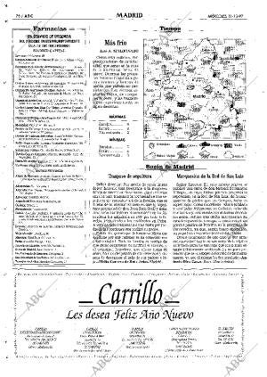 ABC MADRID 31-12-1997 página 76