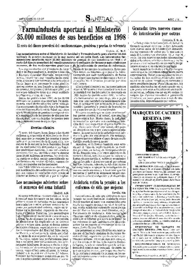 ABC MADRID 31-12-1997 página 81