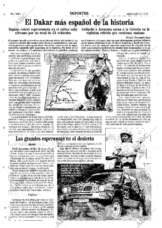 ABC MADRID 31-12-1997 página 88