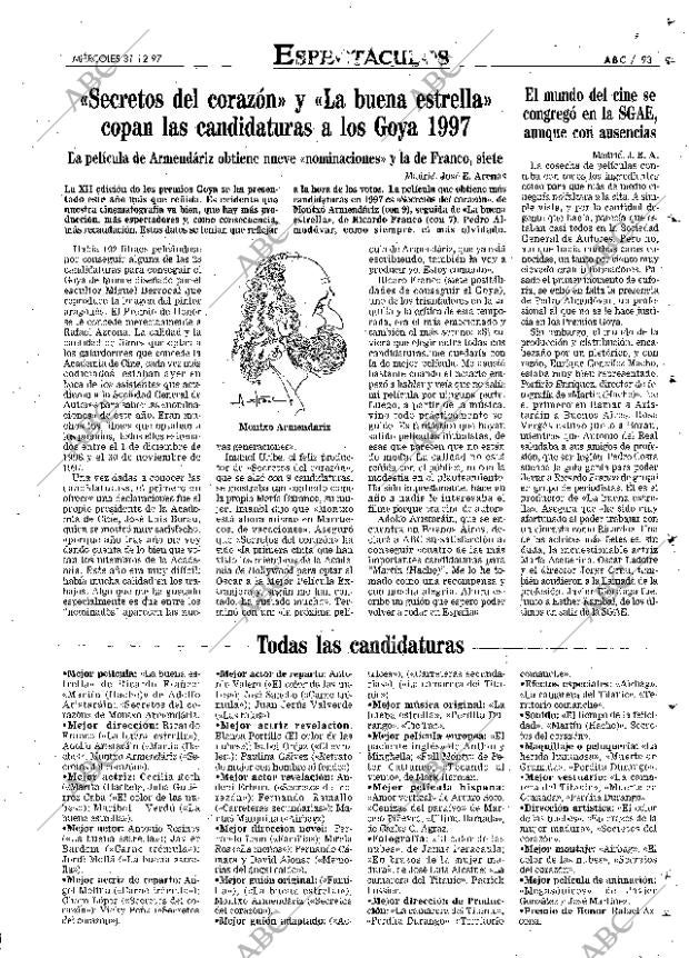 ABC MADRID 31-12-1997 página 93