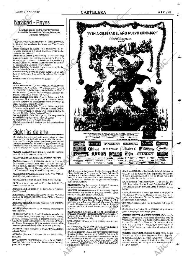 ABC MADRID 31-12-1997 página 99