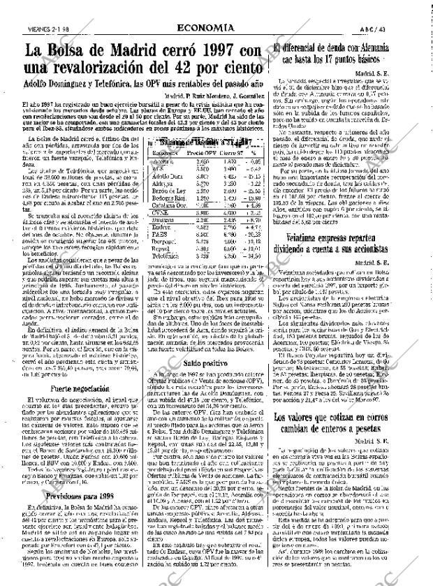 ABC MADRID 02-01-1998 página 43