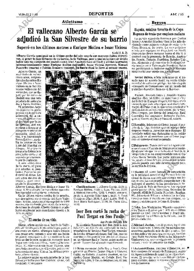 ABC MADRID 02-01-1998 página 85