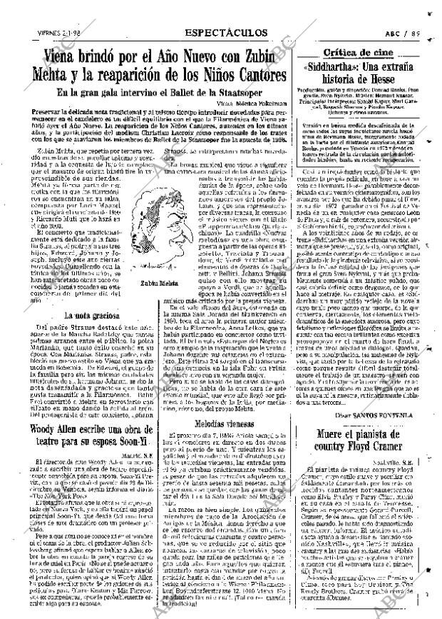 ABC MADRID 02-01-1998 página 89