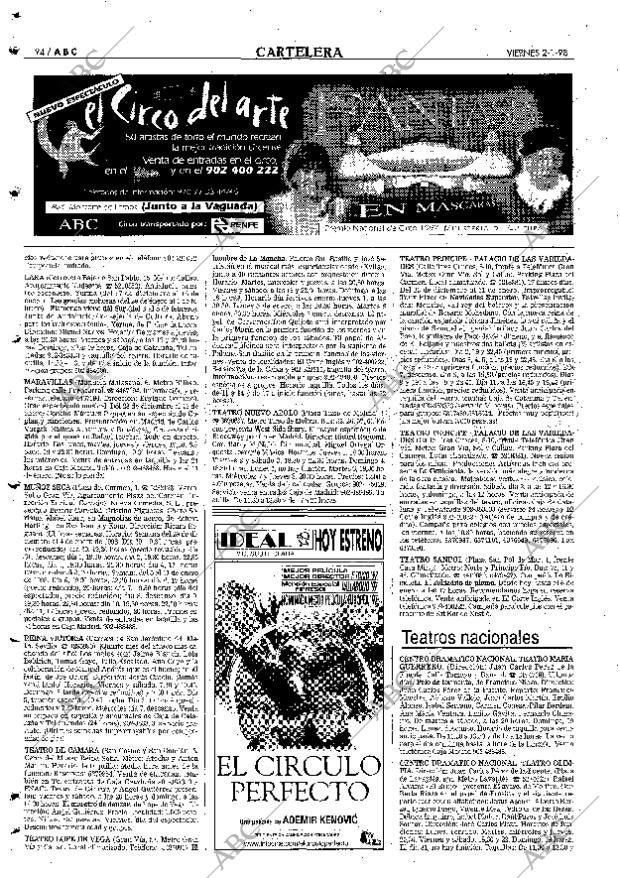 ABC MADRID 02-01-1998 página 94