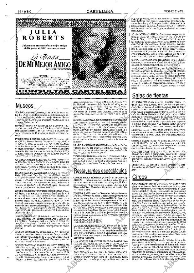 ABC MADRID 02-01-1998 página 98