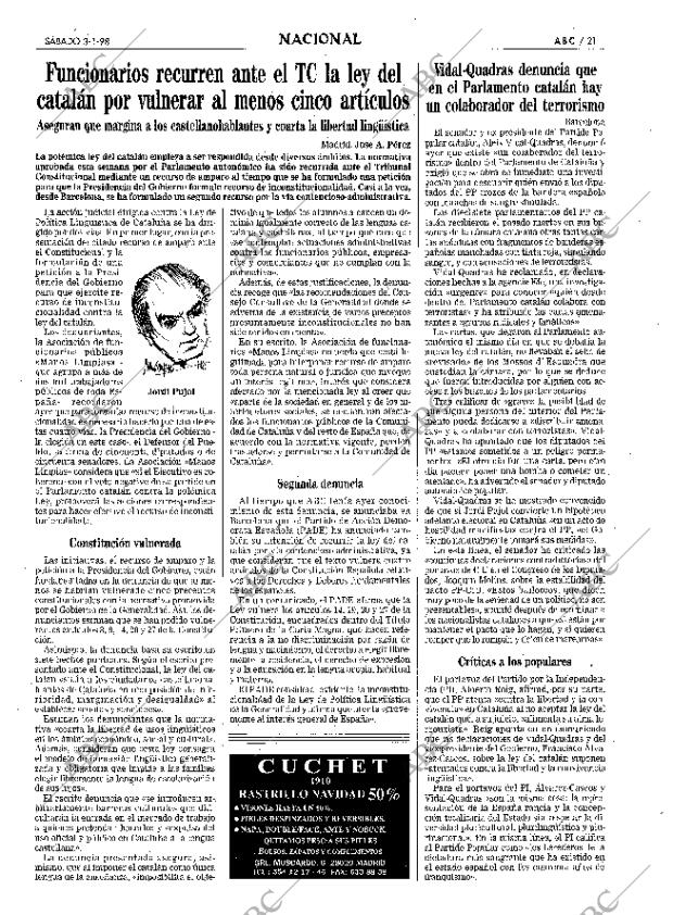 ABC MADRID 03-01-1998 página 21
