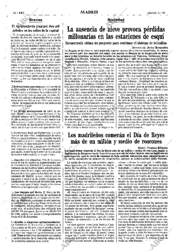 ABC MADRID 03-01-1998 página 62
