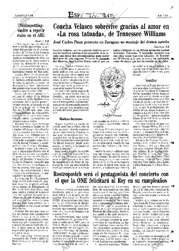 ABC MADRID 03-01-1998 página 85